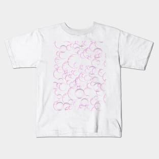 Pink bubbles Kids T-Shirt